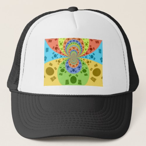 Golden Red African Traditional Colors Trucker Hat