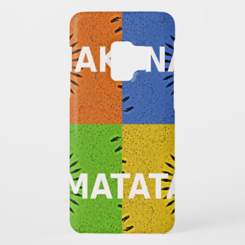 Golden Red Blue Green Hakuna Matata Case_Mate Samsung Galaxy S9 Case