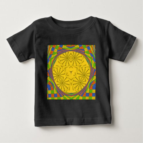 Golden Red Blue Green Royal Egyptian Baby T_Shirt