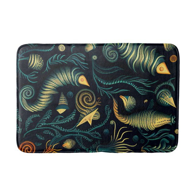 Golden Reefs Bath Mat (Front)