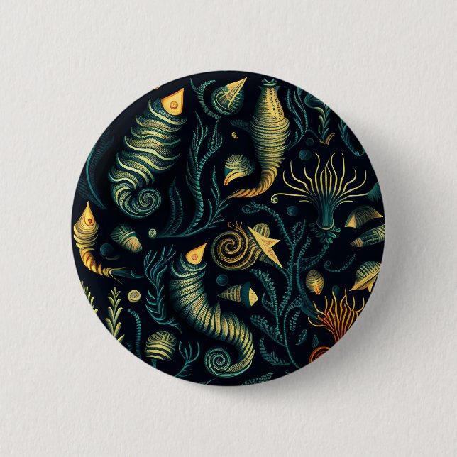 Golden Reefs Button (Front)