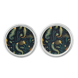 Golden Reefs Cufflinks
