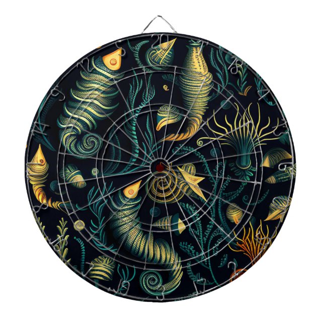 Golden Reefs Dart Board (Front)