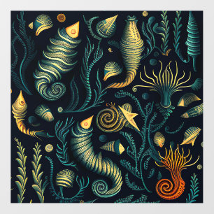 Golden Reefs Floor Decals