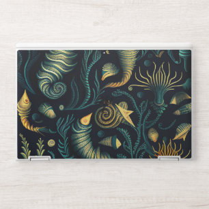 Golden Reefs HP Laptop Skin