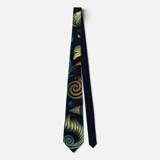 Golden Reefs Neck Tie (Front)