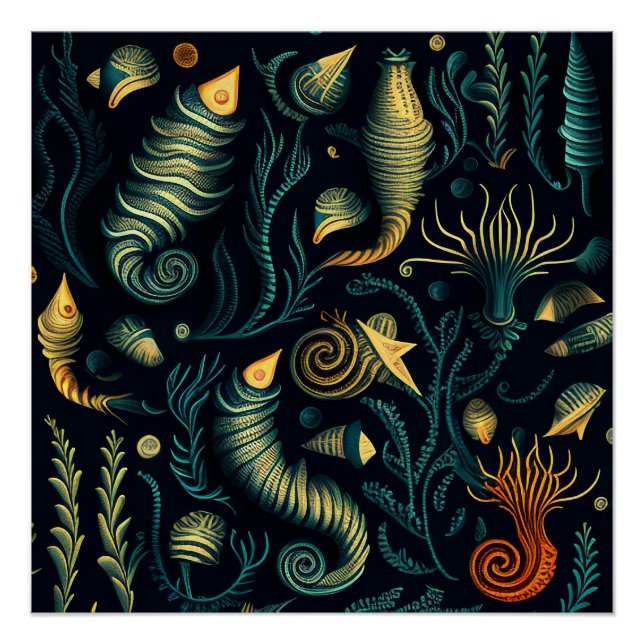 Golden Reefs Poster (Front)