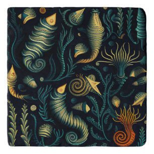Golden Reefs Trivet