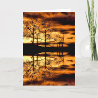 Golden Reflections Card