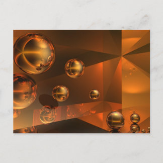 Golden Reflections Postcard