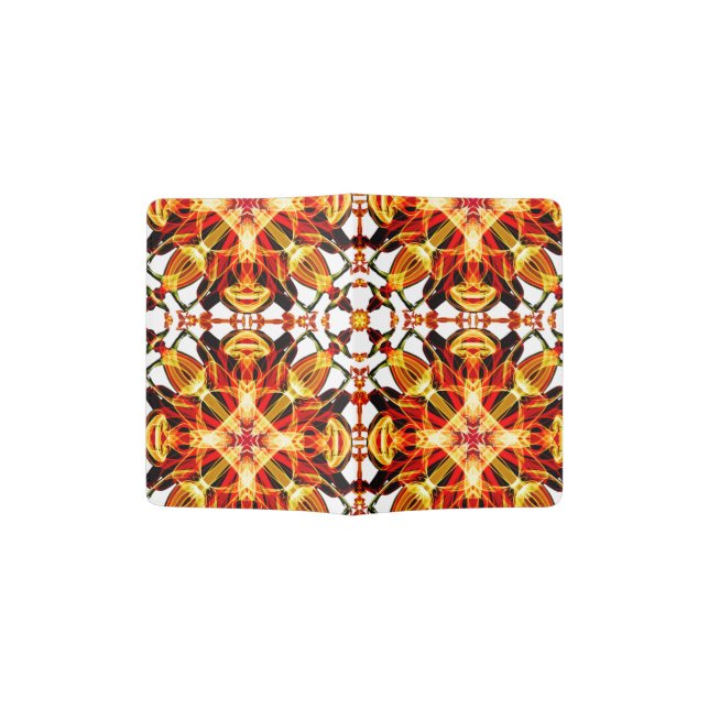 Golden regal passport holder (Opened)