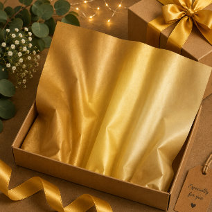 Golden Remnant Tissue Paper
