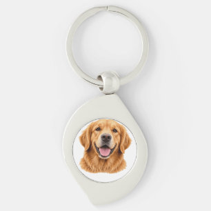 golden retiever keychain