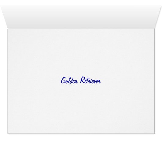 Golden Retriever (Inside Horizontal (Bottom))
