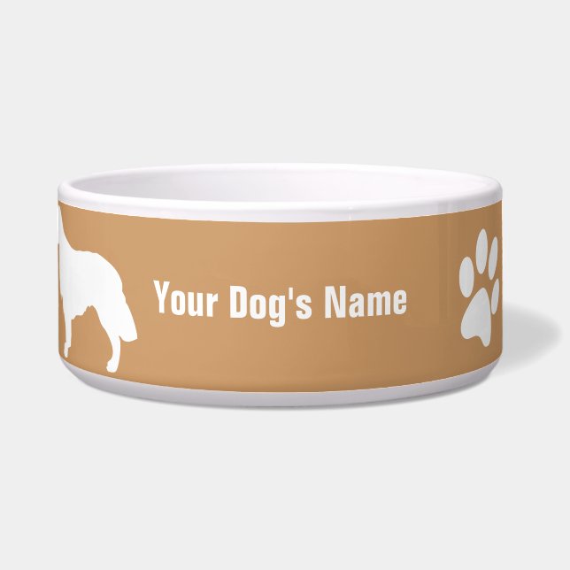 Golden Retriever ゴールデン・レトリーバー Bowl (Front)