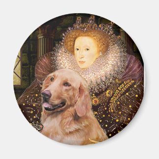 Golden Retriever #1 - Queen Elizabeth I Magnet