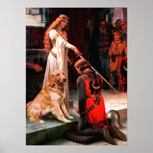 Golden Retriever 1 _ The Accolade Poster