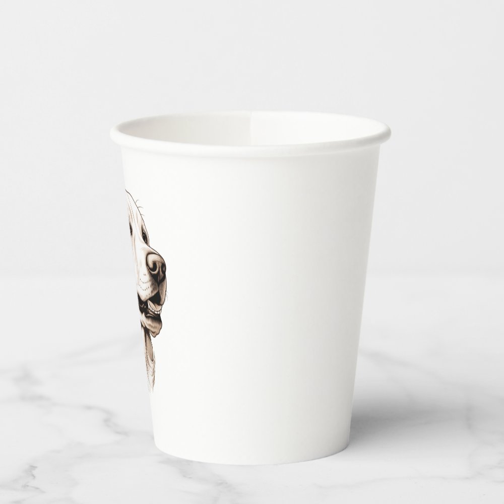 Disover Golden Retriever Paper Cups