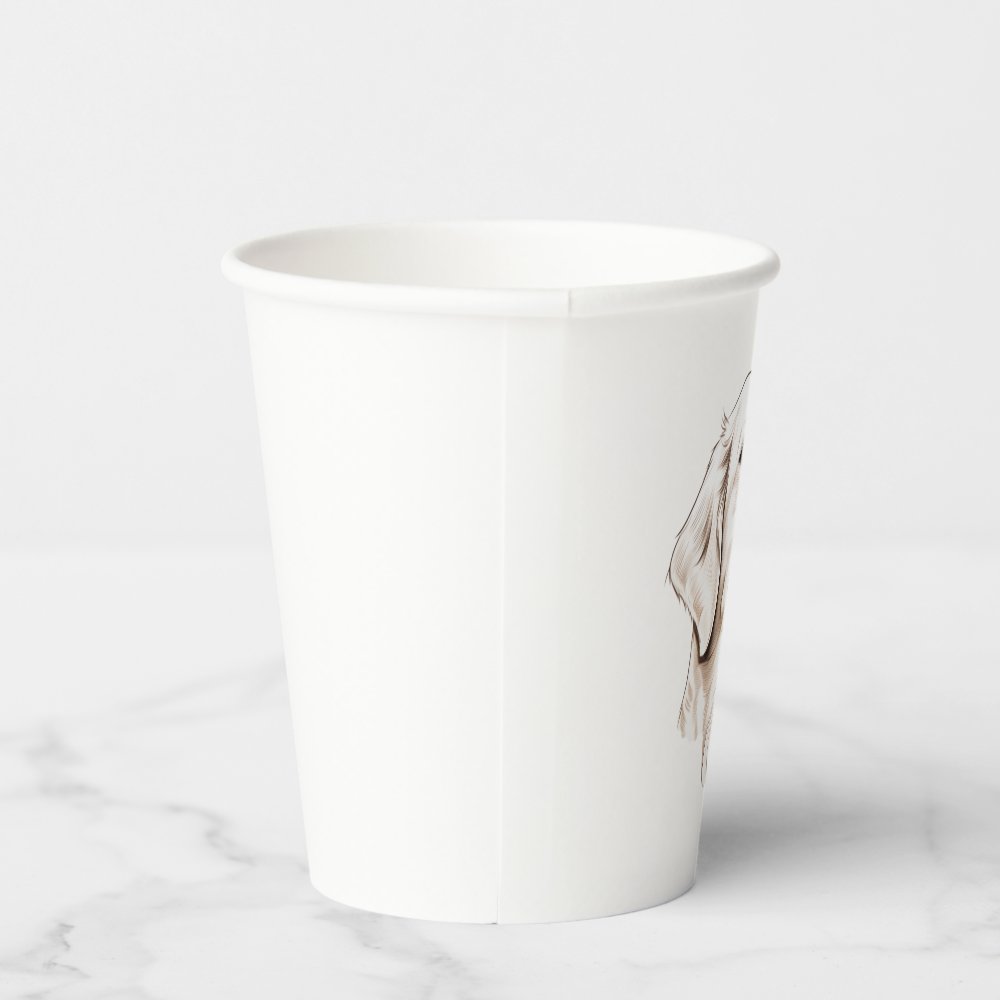 Disover Golden Retriever Paper Cups