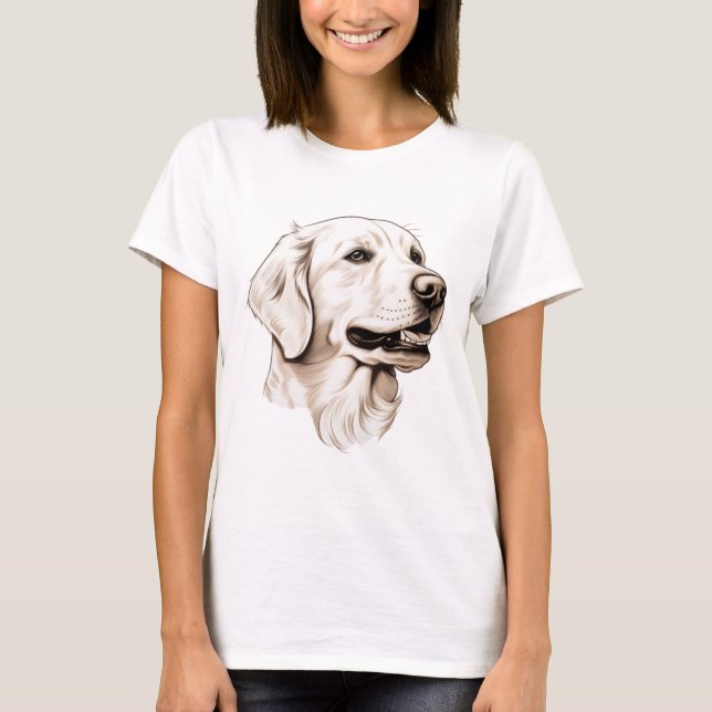 Golden Retriever  2 T-Shirt (Front)