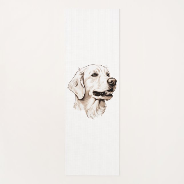 Golden Retriever  2 Yoga Mat (Front)