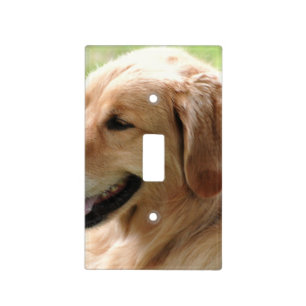 golden-retriever-33 light switch cover