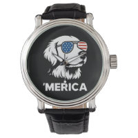 Golden Retriever 4th Of July Merica