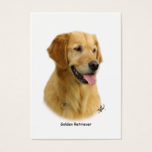Customizable Golden Retriever 9K011D-08 Business Card
