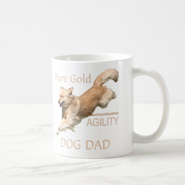 Golden Retriever Agility Dog Dad MUG (Right)