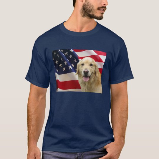 Golden Retriever All American Shirt