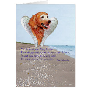 Golden Retriever Angel Cards