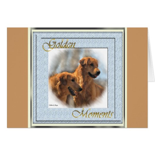 Golden Retriever Art Gifts (Front Horizontal)
