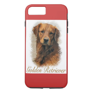 Golden Retriever Art Gifts iPhone 8 Plus/7 Plus Case
