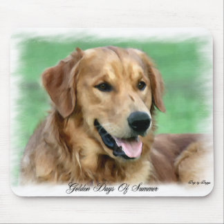 Golden Retriever Art Gifts Mouse Pad