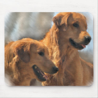 Golden Retriever Art Gifts Mouse Pad