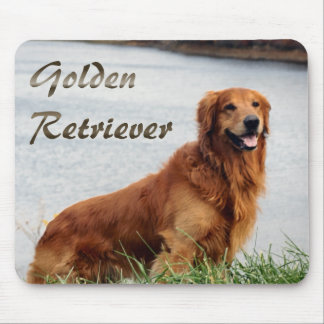 Golden Retriever Art Mouse Pad