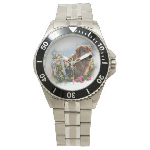 Golden Retriever Art Watch