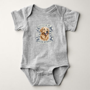Golden Retriever Baby Bodysuit