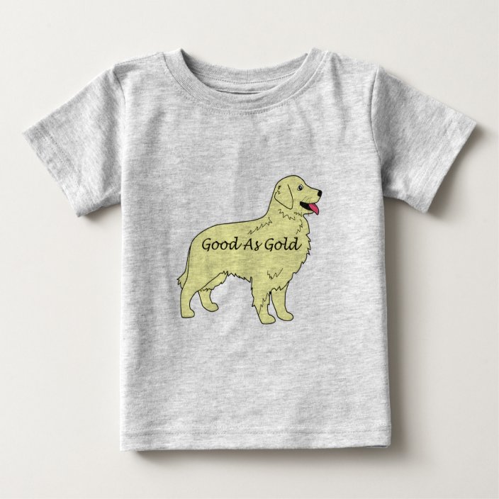 Golden Retriever Baby Creeper Good As Gold Zazzle Com