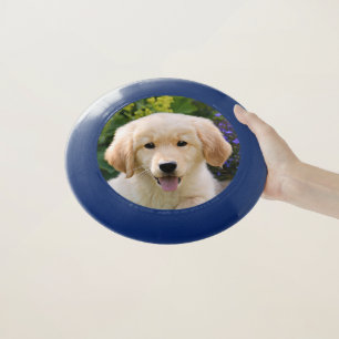 Golden Retriever Baby Dog Puppy Funny Pet Photo '' Wham-O Frisbee