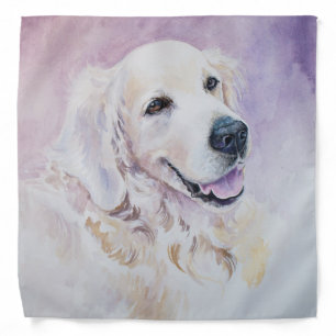 Golden retriever bandana
