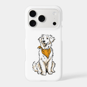 Golden Retriever Bandana Phone Case Cute Dog