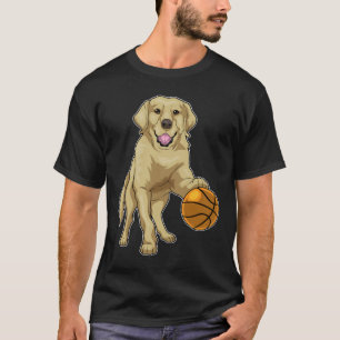 Golden Retriever Basketball player Basketball T-Shirt