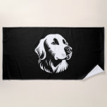 Golden Retriever       Beach Towel<br><div class="desc">Golden Retriever</div>