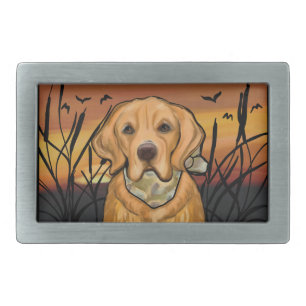 Golden Retriever Belt Buckle