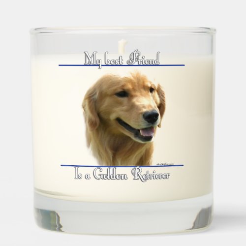 Golden Retriever Best Friend 2 Scented Candle