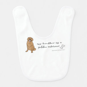 golden retriever bib