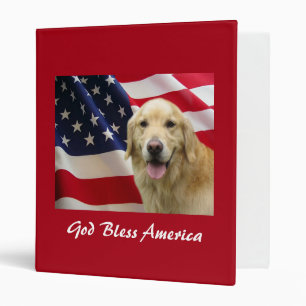 Golden Retriever Binder