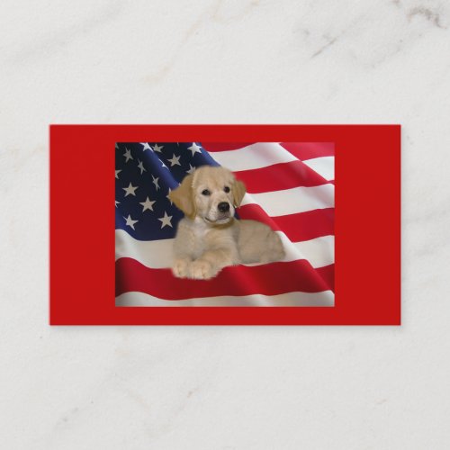 Golden Retriever Breeder Business Card