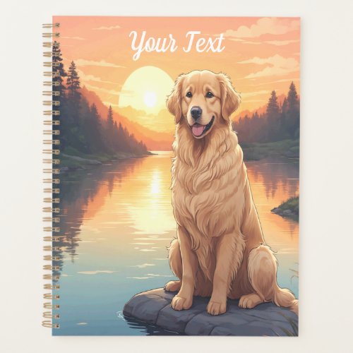 Golden Retriever by Lake Planner